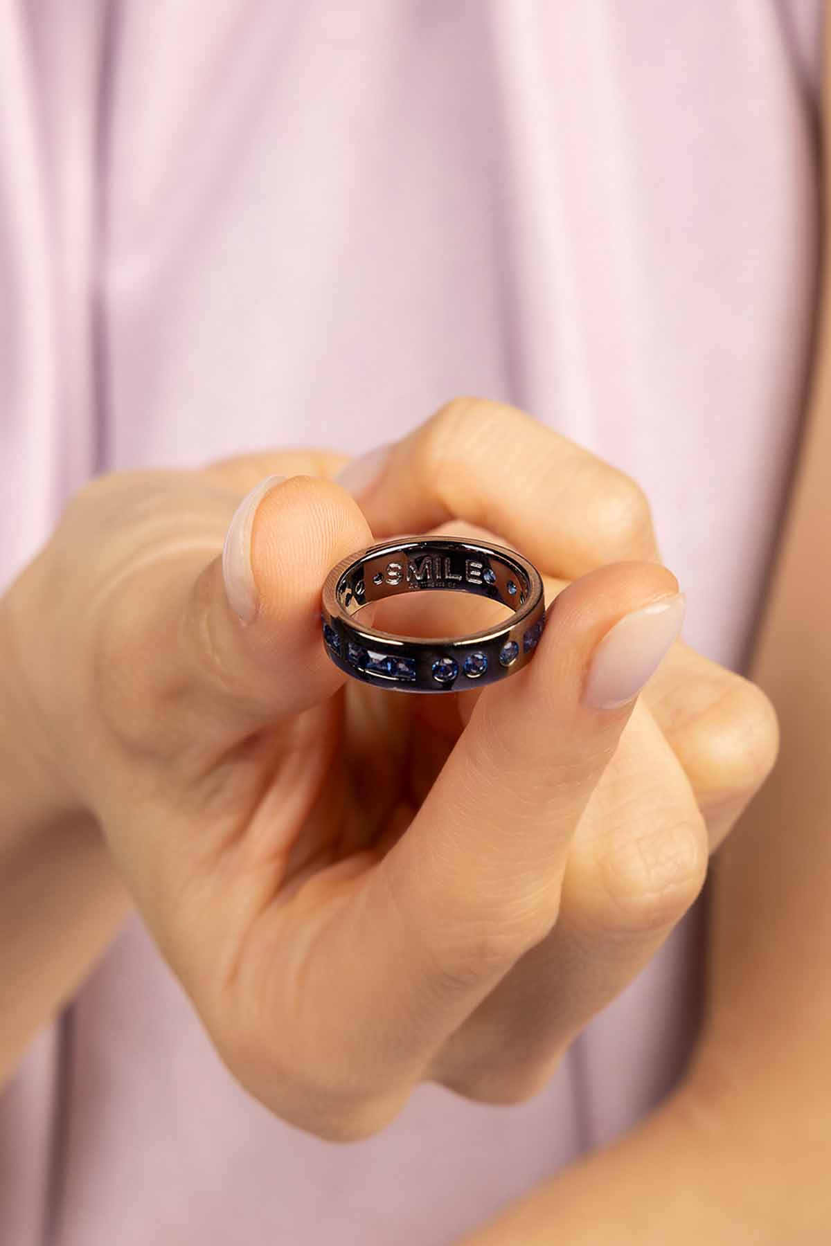 Smile Morse Code Ring - Image 7